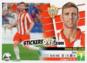 Sticker Rodri (16B) Colocas - Liga Spagnola 2013-2014 n. 51 - Colecciones ESTE