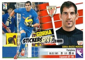 Sticker Gorka Iraizoz (1) - Liga Spagnola 2013-2014 - Colecciones ESTE