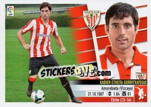 Sticker Etxeita (5B) Colocas - Liga Spagnola 2013-2014 - Colecciones ESTE
