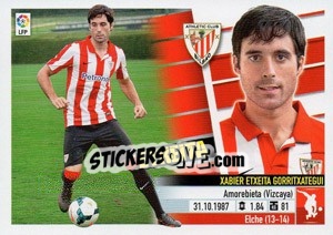 Cromo Etxeita (5B) Colocas - Liga Spagnola 2013-2014 - Colecciones ESTE