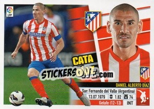 Cromo Cata Diaz (6B) - Liga Spagnola 2013-2014 n. 97 - Colecciones ESTE