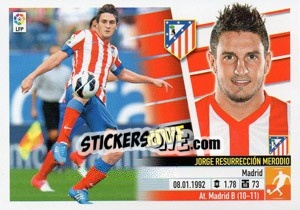 Sticker Koke (12) - Liga Spagnola 2013-2014 - Colecciones ESTE