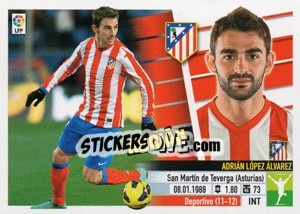 Sticker Adrián Lopez (15) - Liga Spagnola 2013-2014 - Colecciones ESTE