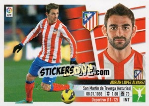 Sticker Adrián Lopez (15) - Liga Spagnola 2013-2014 n. 107 - Colecciones ESTE