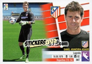 Sticker Aranzubia (2B) Colocas - Liga Spagnola 2013-2014 - Colecciones ESTE