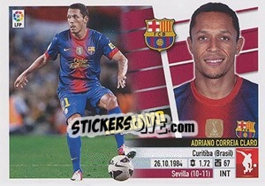 Sticker Adriano Correia (8A) - Liga Spagnola 2013-2014 - Colecciones ESTE