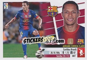 Sticker Adriano Correia (8A) - Liga Spagnola 2013-2014 n. 130 - Colecciones ESTE