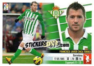 Sticker Chica (3A) - Liga Spagnola 2013-2014 n. 153 - Colecciones ESTE