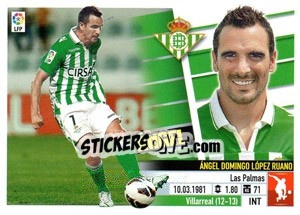 Sticker Ángel (3B) - Liga Spagnola 2013-2014 - Colecciones ESTE