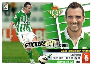 Sticker Ángel (3B) - Liga Spagnola 2013-2014 n. 154 - Colecciones ESTE