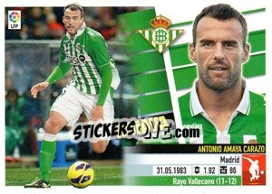 Sticker Amaya (4) - Liga Spagnola 2013-2014 n. 155 - Colecciones ESTE