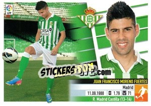 Sticker Juanfran (12) - Liga Spagnola 2013-2014 - Colecciones ESTE