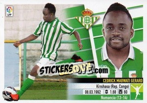 Sticker Cedrick (14) - Liga Spagnola 2013-2014 n. 168 - Colecciones ESTE