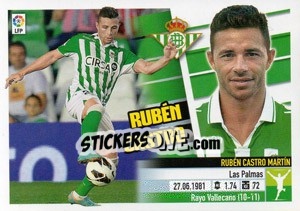 Sticker Rubén Castro (15) - Liga Spagnola 2013-2014 n. 169 - Colecciones ESTE