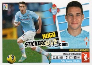 Sticker Hugo Mallo (3) - Liga Spagnola 2013-2014 - Colecciones ESTE