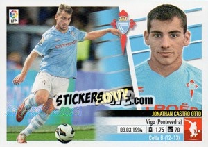 Sticker Jonny (4A) - Liga Spagnola 2013-2014 n. 184 - Colecciones ESTE