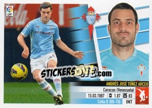 Sticker Túñez (5) - Liga Spagnola 2013-2014 n. 186 - Colecciones ESTE