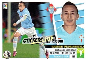 Sticker Orellana (14) - Liga Spagnola 2013-2014 n. 196 - Colecciones ESTE