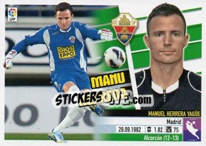 Sticker Manu Herrera (1) - Liga Spagnola 2013-2014 - Colecciones ESTE