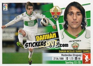 Sticker Damián Suárez (3) - Liga Spagnola 2013-2014 - Colecciones ESTE