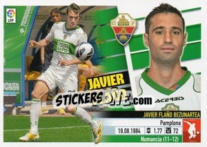 Sticker Javier Flaño (4) - Liga Spagnola 2013-2014 n. 214 - Colecciones ESTE