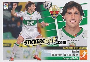 Sticker Generelo (9) - Liga Spagnola 2013-2014 n. 219 - Colecciones ESTE