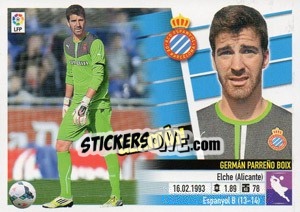 Sticker Germán (2) - Liga Spagnola 2013-2014 - Colecciones ESTE