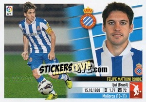 Sticker Mattioni (3B) - Liga Spagnola 2013-2014 n. 244 - Colecciones ESTE