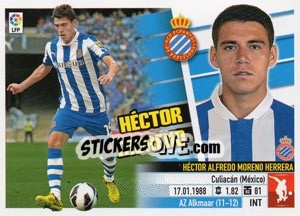 Sticker Héctor Moreno (5) - Liga Spagnola 2013-2014 - Colecciones ESTE