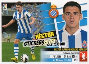 Sticker Héctor Moreno (5) - Liga Spagnola 2013-2014 n. 246 - Colecciones ESTE