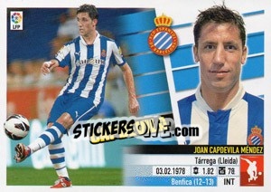 Sticker Capdevila (7A) - Liga Spagnola 2013-2014 n. 249 - Colecciones ESTE