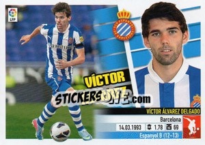 Cromo Víctor Álvarez (7B) - Liga Spagnola 2013-2014 - Colecciones ESTE