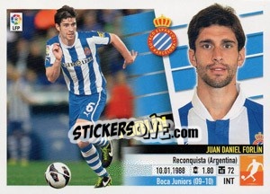 Cromo Forlín (8) - Liga Spagnola 2013-2014 n. 251 - Colecciones ESTE