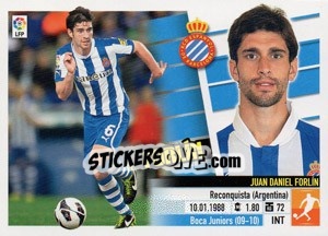 Sticker Forlín (8) - Liga Spagnola 2013-2014 - Colecciones ESTE