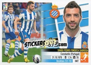 Sticker Simao (13) - Liga Spagnola 2013-2014 - Colecciones ESTE