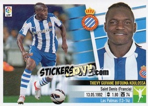 Sticker Thievy (14) - Liga Spagnola 2013-2014 n. 257 - Colecciones ESTE