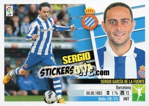 Cromo Sergio García (16) - Liga Spagnola 2013-2014 n. 259 - Colecciones ESTE