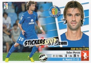 Sticker Valera (3) - Liga Spagnola 2013-2014 - Colecciones ESTE