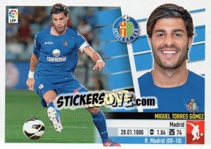Sticker Miguel Torres (4A) - Liga Spagnola 2013-2014 n. 274 - Colecciones ESTE