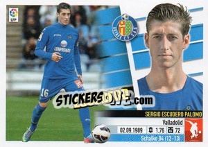 Cromo Escudero (4B) - Liga Spagnola 2013-2014 - Colecciones ESTE