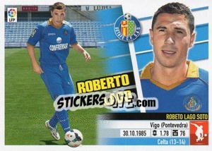 Sticker Roberto Lago (7) - Liga Spagnola 2013-2014 n. 279 - Colecciones ESTE