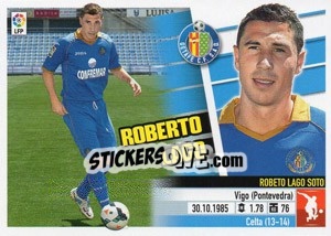 Cromo Roberto Lago (7) - Liga Spagnola 2013-2014 - Colecciones ESTE