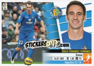 Sticker Borja (9) - Liga Spagnola 2013-2014 - Colecciones ESTE