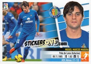 Sticker Michel (12) - Liga Spagnola 2013-2014 n. 285 - Colecciones ESTE