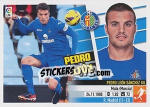 Sticker Pedro León (13) - Liga Spagnola 2013-2014 n. 286 - Colecciones ESTE