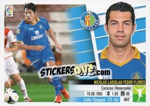 Sticker Miku Nicolas Fedor (15B) Colocas - Liga Spagnola 2013-2014 - Colecciones ESTE
