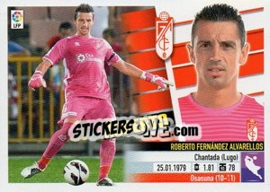 Sticker Roberto (1) - Liga Spagnola 2013-2014 n. 301 - Colecciones ESTE