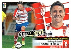 Sticker Siqueira (7A) - Liga Spagnola 2013-2014 n. 307 - Colecciones ESTE