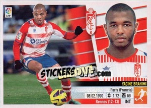 Sticker Brahimi (10) - Liga Spagnola 2013-2014 n. 312 - Colecciones ESTE