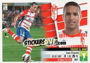 Sticker El Arabi (14) - Liga Spagnola 2013-2014 n. 316 - Colecciones ESTE